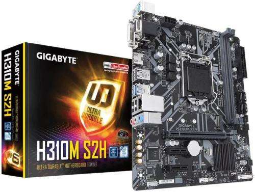 Gigabyte H310M S2H 2.0 Intel H310 LGA1151 Micro-ATX Desktop
