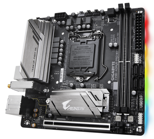 Gigabyte Z390 I Aorus Pro Wifi Intel Z390 Coffee Lake LGA1151 Micro itx Motherboard