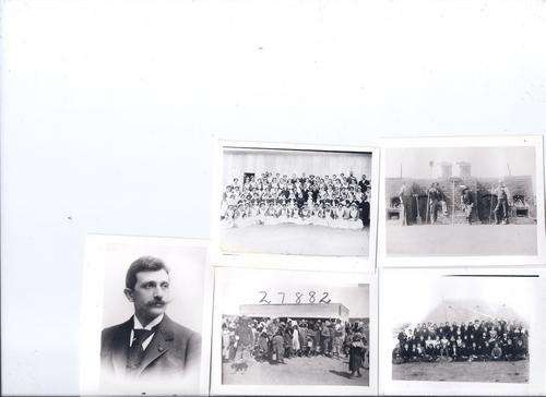 FIVE PHOTOS OF THE ANGLO BOER WAR - CONCENTRATION CAMPS