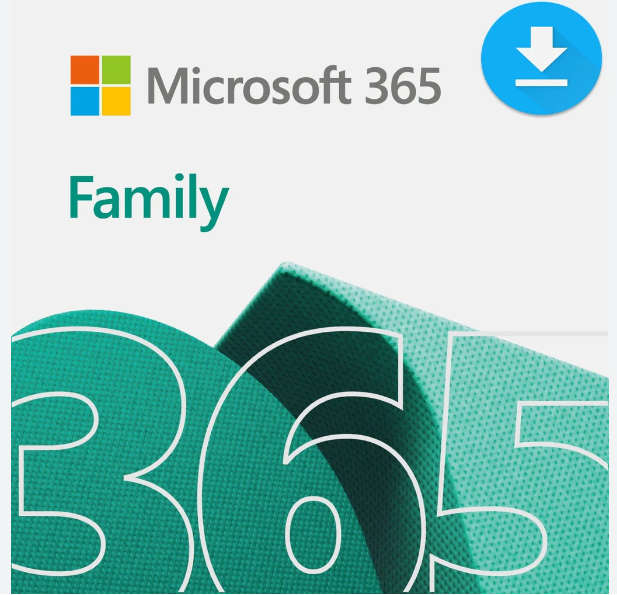 Microsoft 365 Family (1+5 users / 1 year)