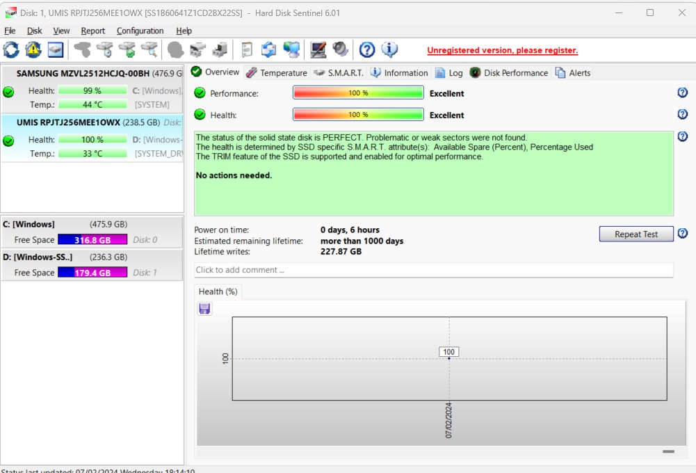Union 256GB NVME SSD