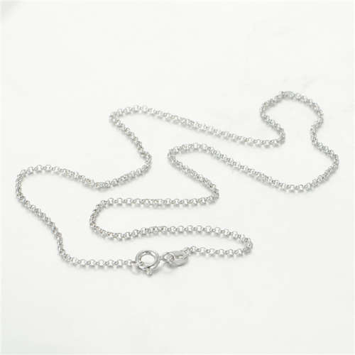 *Genuine Sterling Silver* 55cm Rolo Chain