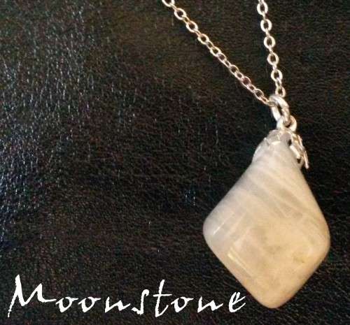 *Healing Gemstone* Genuine Moonstone Gemstone Necklace