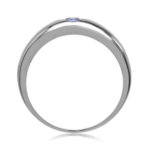 0.16ct Tanzanite Ring in 925 Sterling Silver- Size 8