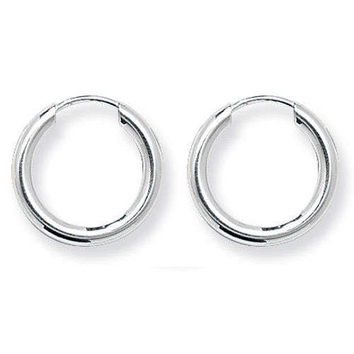 *925 Sterling Silver* 15mm Sleeper Earrings