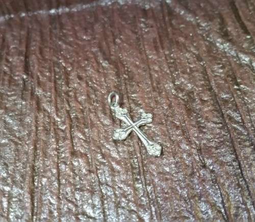 925 Sterling Silver Vintage style Cross Pendant