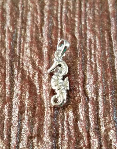 *925 Sterling Silver* Seahorse Pendant/Charm