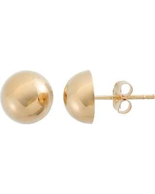 8mm Dome Stud in 9ct Yellow Gold