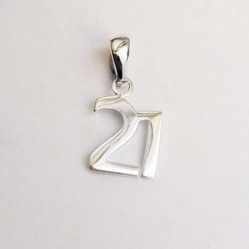 *925 Sterling Silver* 21 Charm/Pendant