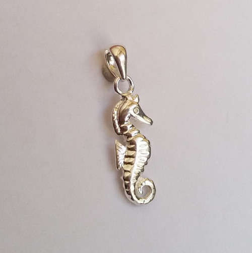 *925 Sterling Silver* Seahorse Pendant/Charm