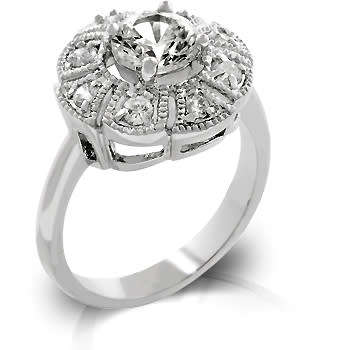 2.50ctw Simulated Diamond Engagement Ring