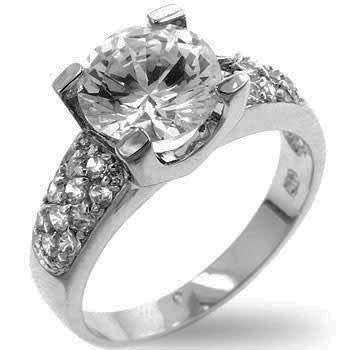 2.15ctw Solitaire Engagement Style Ring- Size 7/8/9