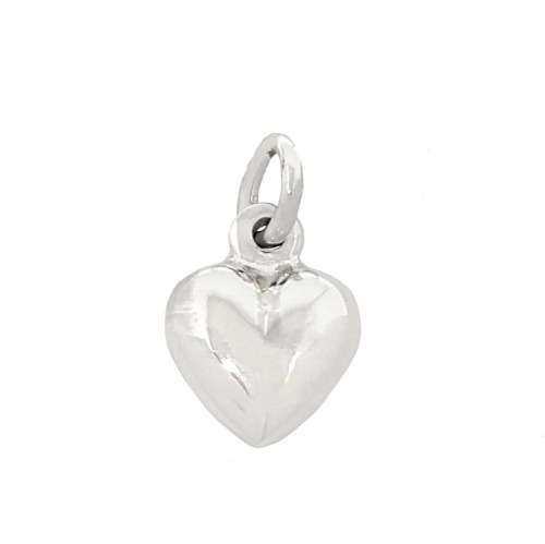 Heart Shaped Pendant in 925 Sterling Silver