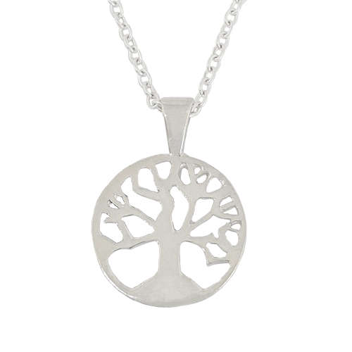 Tree of Life Pendant in Silver