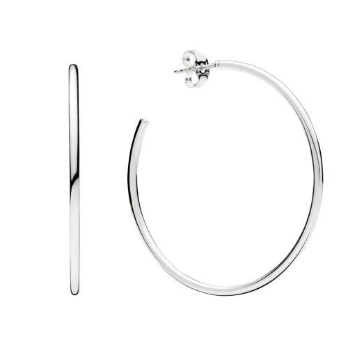 *925 Sterling Silver* 65mm Hoop