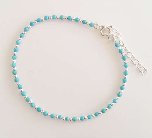Turquoise Bracelet in Silver