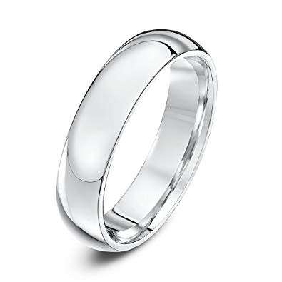 Sterling silver 5mm Band - Size 11.75