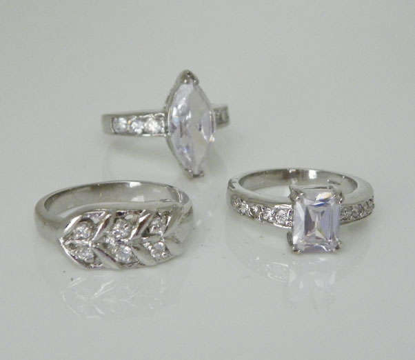 ***FANTASTIC VALUE*** Wholesale Lot of 3 rings***