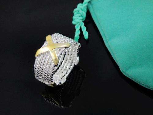 Two Tone Plated Wedding Band size O/ P