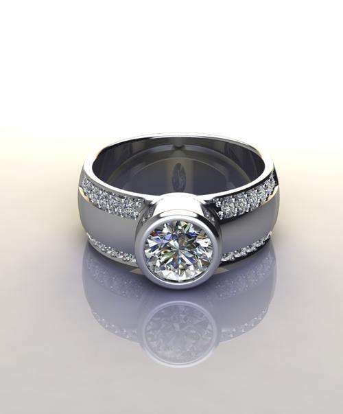 *CD DESIGNER JEWELRY*1.12ctw Wedding Band in 925 Sterling Silver*8grams*Size P*