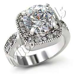 2.75ct CubicZirconia Cocktail Ring- Size 7-10