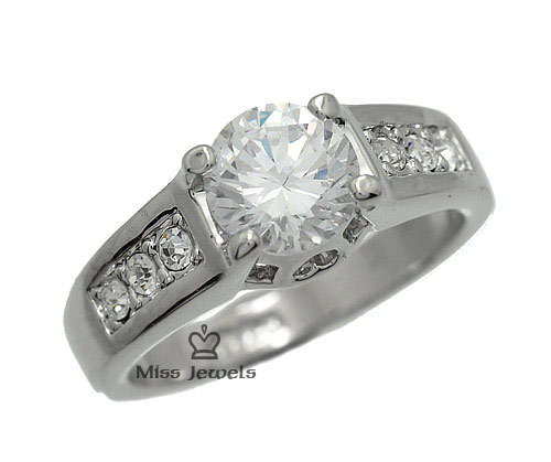 **1.25 ct Sparkling Solitaire Engagement Ring**GORGEOUS**Size 8