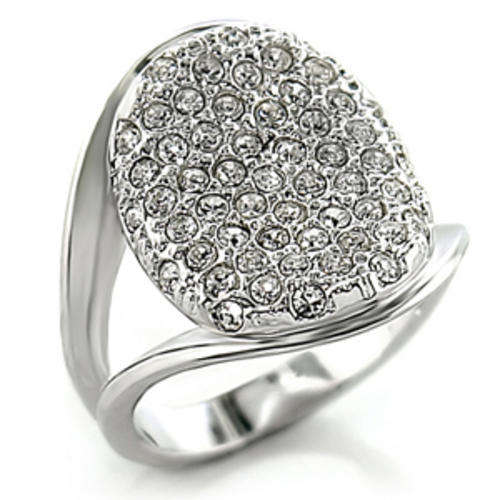 **Sparkling swarovski crystal dress ring**