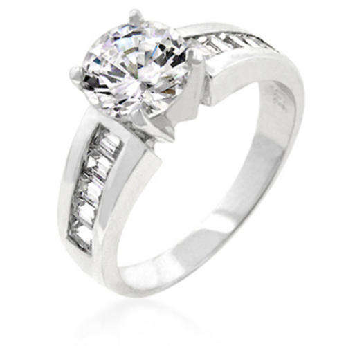**Valentine's Bliss**3ctw Solitaire Engagement Ring