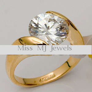 **Stunning 3.50ct Engagement Ring with split band**