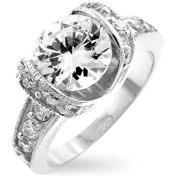 **2.00ctw**Tension set engagement ring**