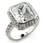 **SPARKLING* Princess Cut Engagement Ring*2.30ctw*Size 9**End of Winter Sale**