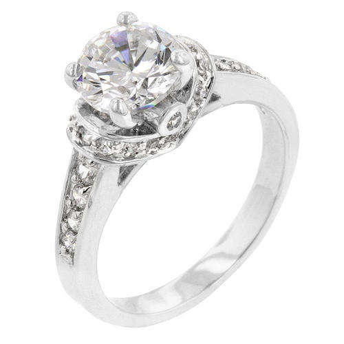 **GORGEOUS** Sparkling 1.75ctw Simulated Diamond Engagement Ring**Size 6-10**