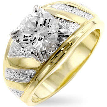 **LAST CHANCE**STYLISH** 2ct Simulated Diamond Engagement Ring**Size 10**
