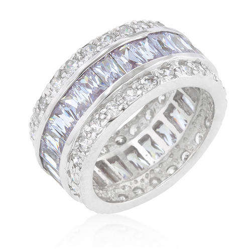 ***925 STERLING SILVER**Magnificent eternity ring**Size 10