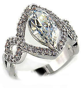 ***GORGEOUS***2ct Marquise cut engagement ring**Size 7/8***