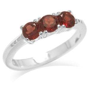 1.02ctw Natural Garnet Ring -Size 8