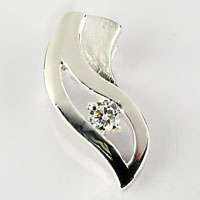 **GORGEOUS AND ELEGANT***925 STERLING SILVER***CZ Pendant***