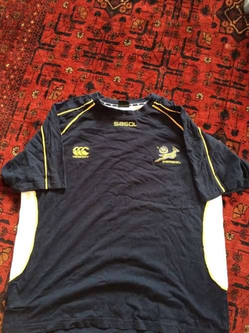 2008 SPRINGBOK T-SHIRT BY CANTERBURY (PLAYER ISSUE)