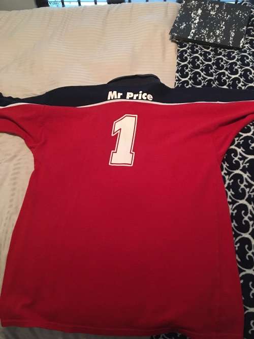 2001 CATS PLAYER ISSUE RUGBY TRANING JERSEY - SIZE XXL