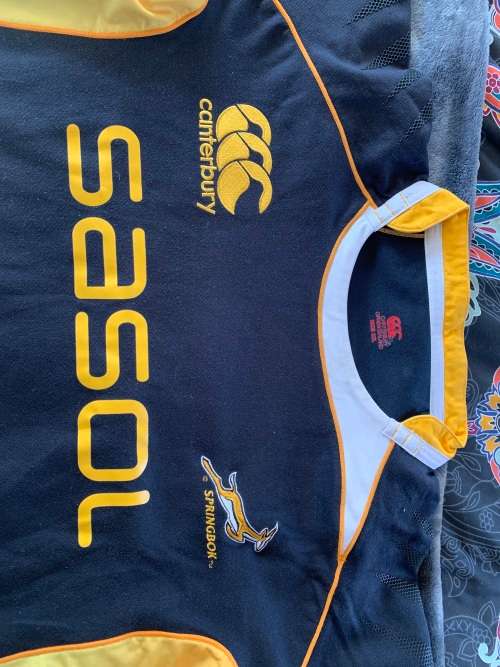 Springbok player issue training jerseys - Canterbury (Size XXXL)