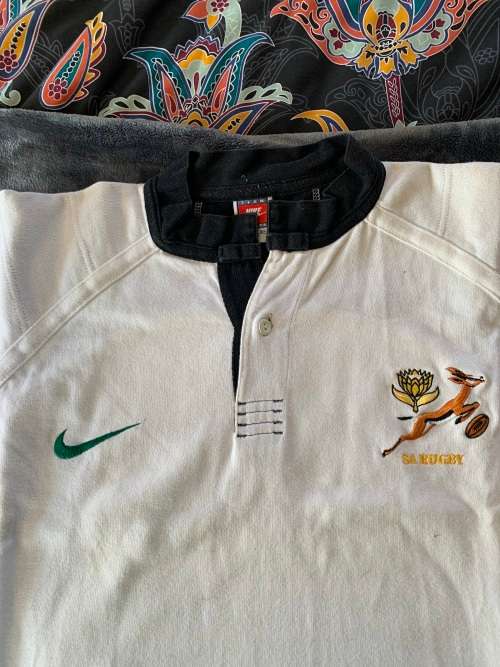 South African `A` Rugby training jersey - Player issue - Size XXL - Nike