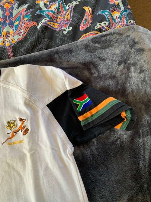 South African `A` Rugby training jersey - Player issue - Size XXL - Nike