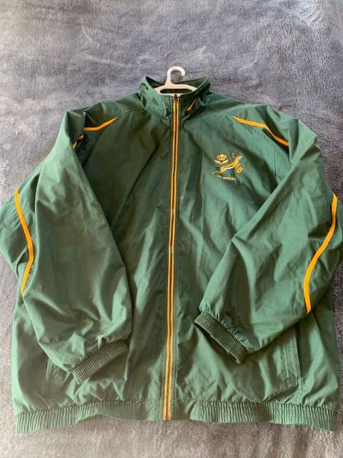 Springbok player issue tracksuit top - Nike - Size  XXL