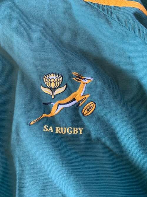 Springbok player issue tracksuit top - Nike - Size  XXL