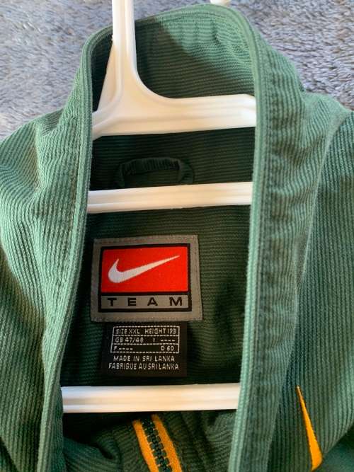 Springbok player issue tracksuit top - Nike - Size  XXL