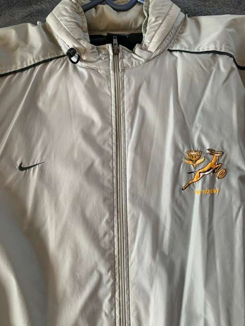 Springbok rugby player issue rain jacket and matching pants - Nike - Size (jacket xxxl, pants XXL)