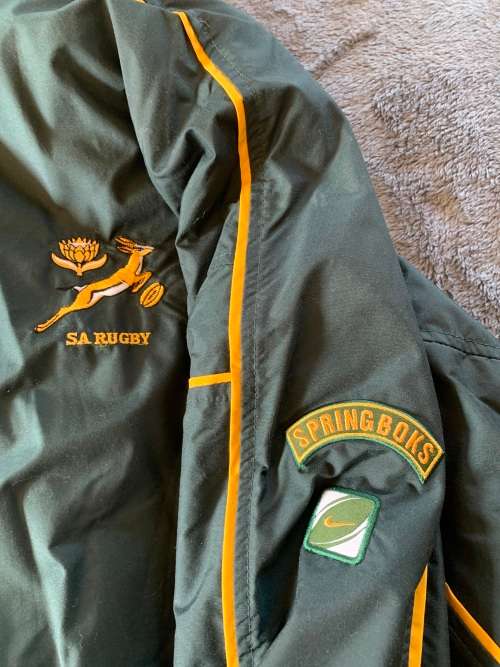 Springbok rugby player issue managers jacket - Nike - Size XXXL