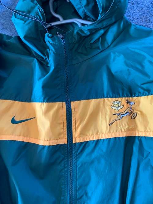 Springbok player issue rain jacket - Nike - Size XXXXL