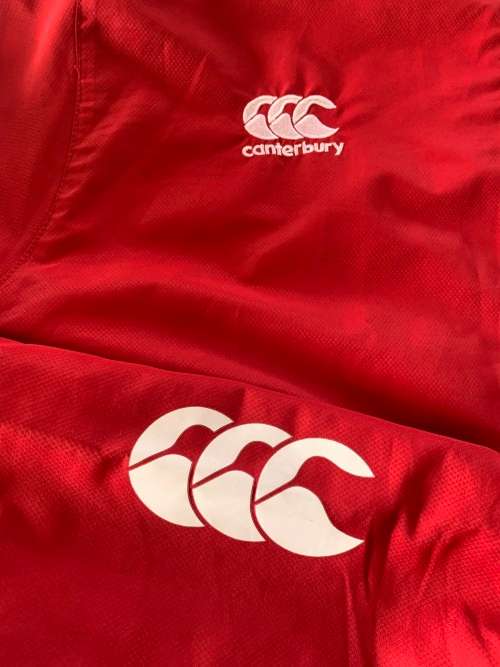 England rugby u/20 player issue tracksuit top - Canterbury - Size XXL