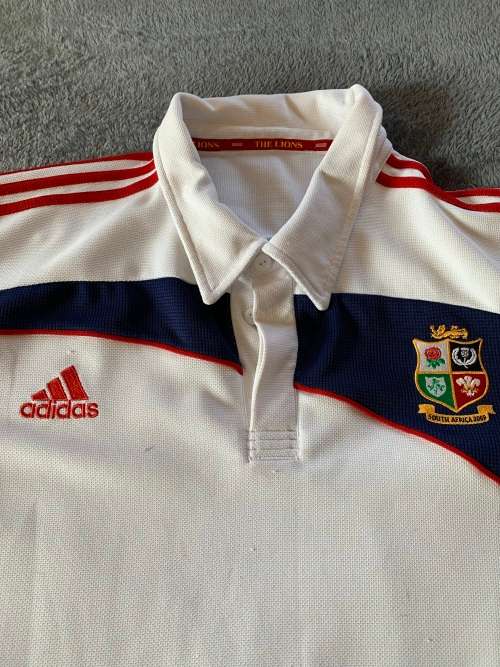 2009 British and Irish lion rugby golf shirt - Adidas - Size XXL
